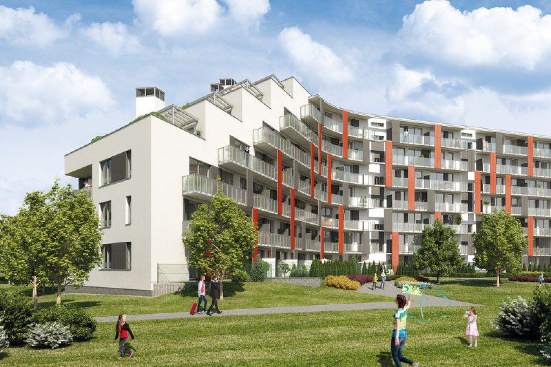 Developersky projekt Rezidence Palmovka (Libeňské terasy) 2