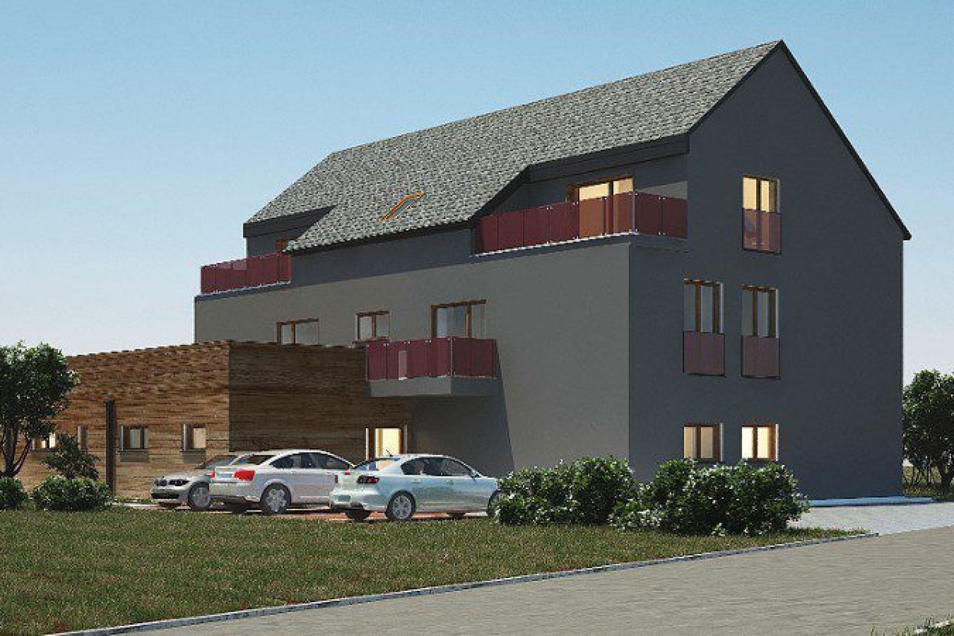 Developersky projekt Rezidence Golf Zbraslav 2